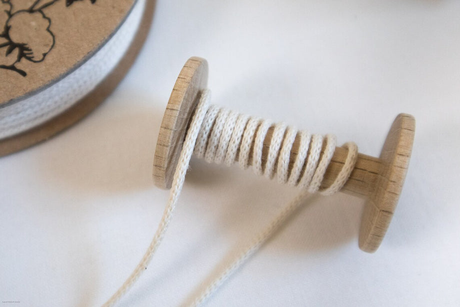 オーガニックコットン 227 | 幅2mm | 丸紐 | オーガニックコットン