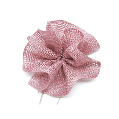 リネンフラワー 176 | 幅40mm | フラワーリボン | 天然素材 | リネン