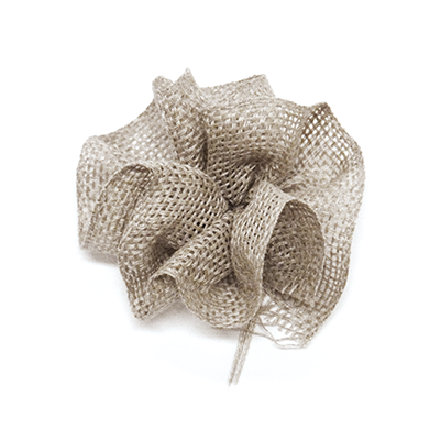 リネンフラワー 176 | 幅40mm | フラワーリボン | 天然素材 | リネン